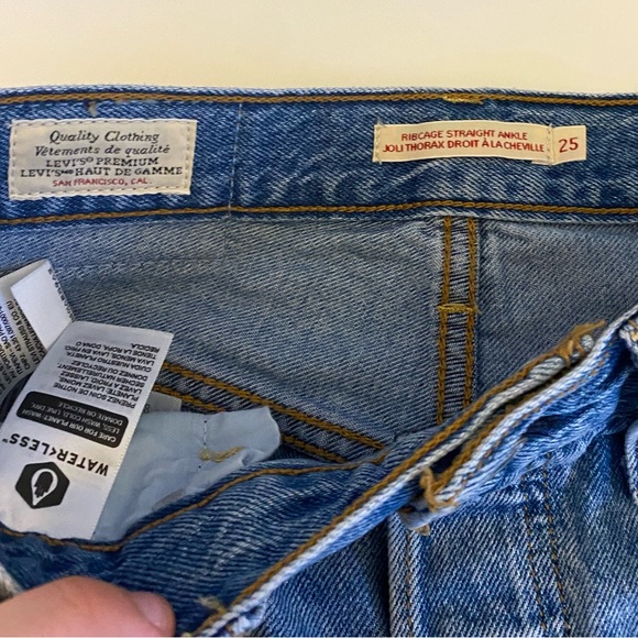 COPY - Levi’s straight ankle ribcage jeans - Picture 3 of 5